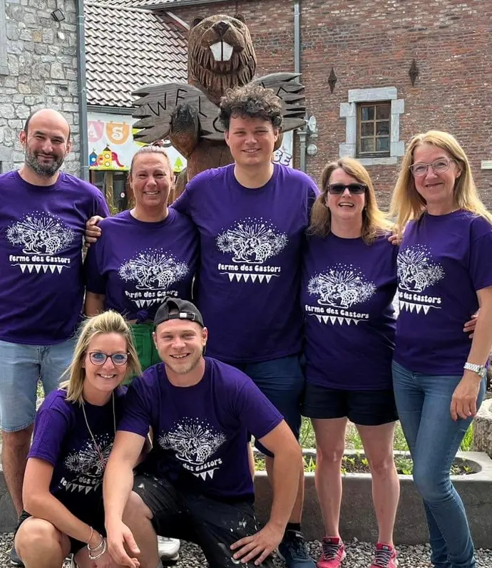 T-Shirt Castor Vacances Eté (Réf : TS20230714)